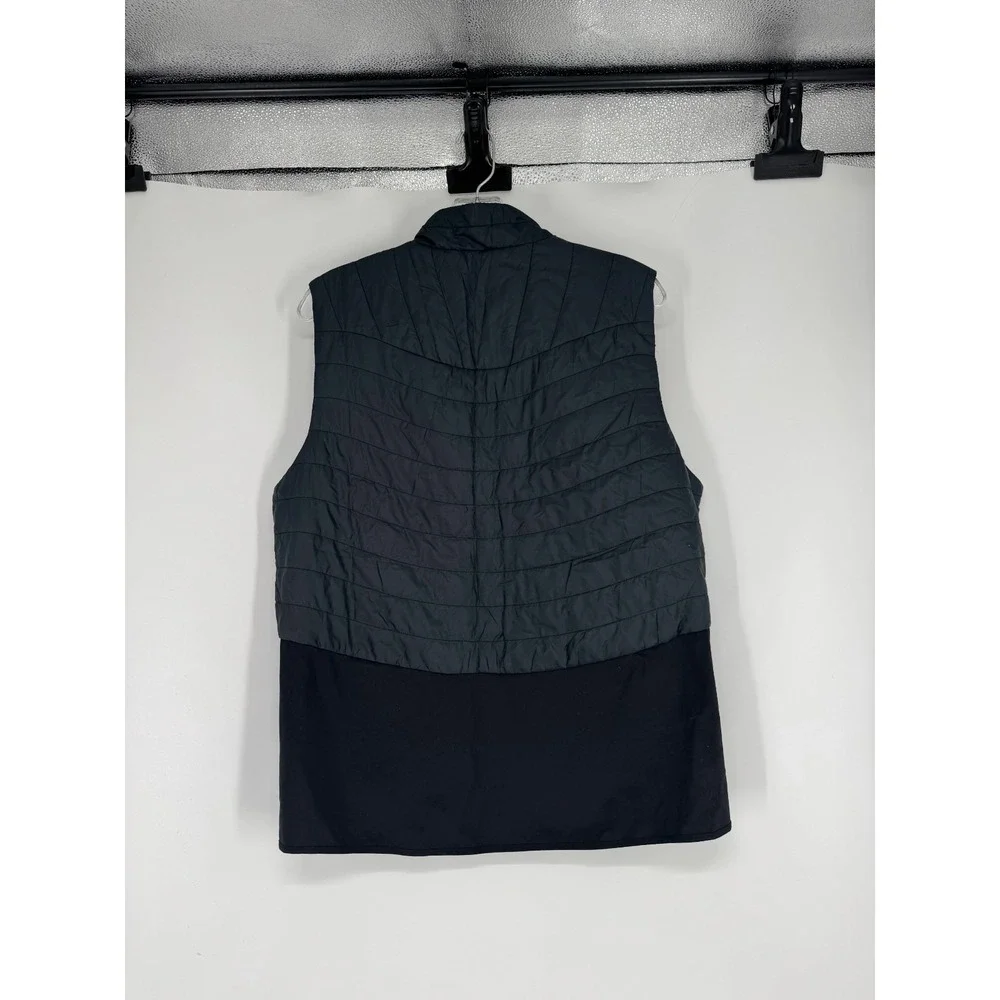 Hoka One One Running Coldsnap Quilted Puffer Vest Men Medium Insulated Full Zip